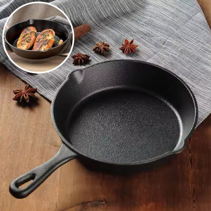 PHOTO POELE EN FONTE CUISSON VIANDE