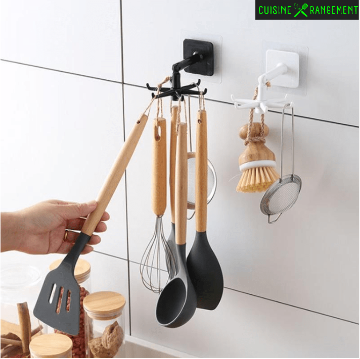 Crochet360™ Crochets de cuisine rotatifs à 360°  -| Cuisine