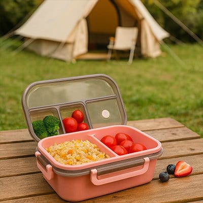 Lunch box compartimentée | Hermétique anti-fuite