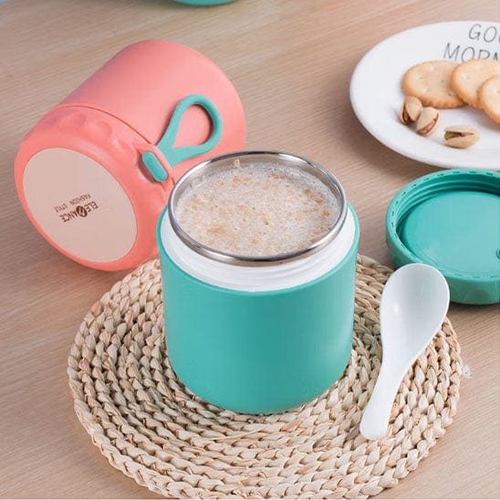 SOUPE DANS LUNCH BOX VERT