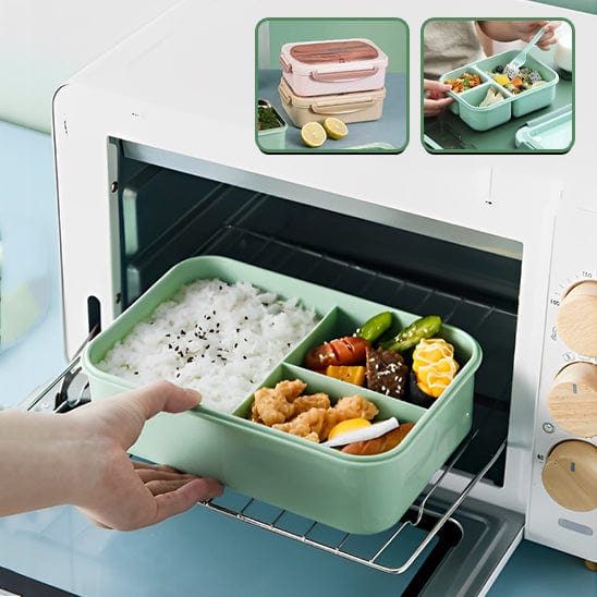 LUNCH BOX VERT CUISSON AU MICRO-ONDE AVEC D'AUTRES COULEURS