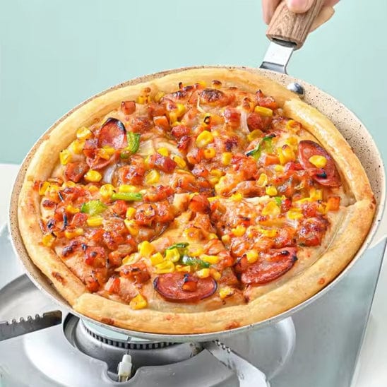 QUICHE LORRAINE SUR POELE A CREPE