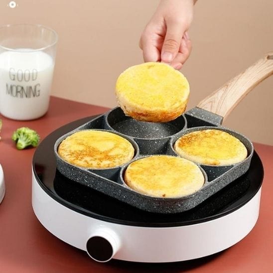POELE RECHAUFFE QUICHE LORRAINE SUR PLAQUE INDUCTION