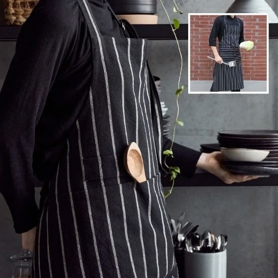 Tablier de Cuisine Résistant | Élégant Chef